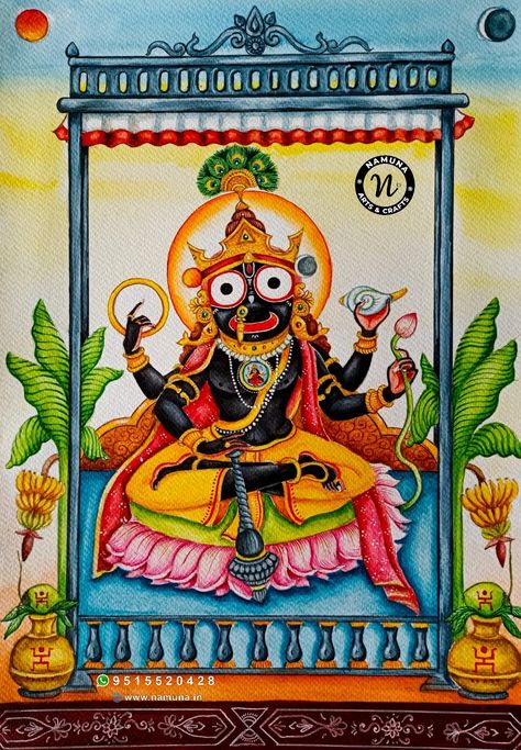 Jagganath Lord Drawing, Panchuka Rangoli, Jai Jagganath, Pattachitra Saree, Pattachitra Art, Sanatan Dharam, Jai Jagannath, Laxmi Narayan, Worli Painting