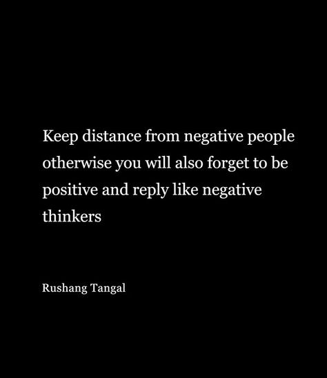 Negative Quotes, Negative People Quotes, Thinker Quotes, Distance Quotes, Negativity Quotes, Rap Lyrics Quotes, Negative People, Be Positive, Rap Lyrics