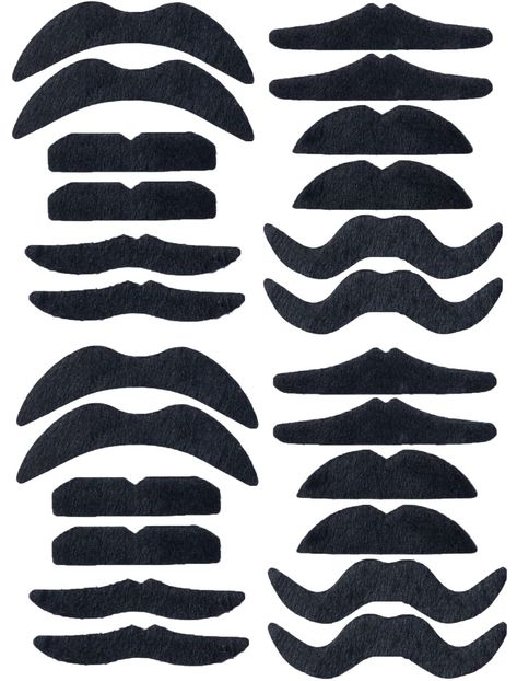 PRICES MAY VARY. Assorted Styles: Comes with 24 unique fake mustaches. Quick Application: The Mustache features a peel-off backing for easy attachment. Skin-Friendly: Fake beard made with non-toxic adhesive. Great for All Ages: Mustaches self adhesive is perfect for kids and adults. Perfect for Any Occasion: The mustache is ideal for costume parties, pranks, and role-playing. Transform your look instantly with the DaliDali Fake Mustache! Whether you're dressing up for Halloween, a cosplay event, Hair For Halloween, Fake Mustache, Homecoming 2024, Beard Costume, Fake Beards, Fake Mustaches, Styles Clothing, Halloween Party Decorations, Costume Parties