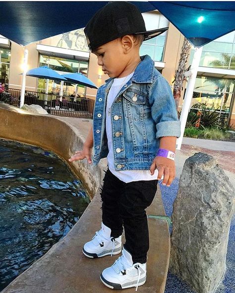 Toddler boy fashion @KortenStEiN Toddler Swag, Mode Teenager, Baby Boy Outfits Swag, Baby Boy Swag, Baby Swag, Toddler Boy Fashion