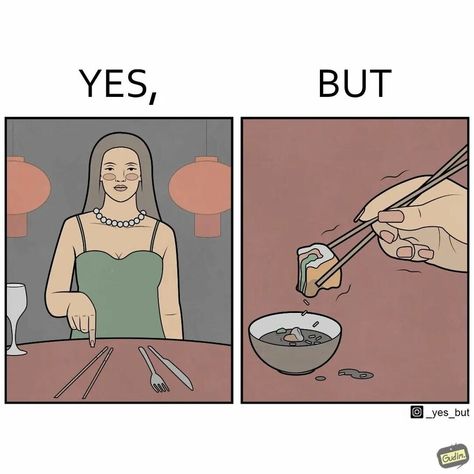 Artist Captures The Irony Of Everyday Moments In 26 "Yes, But" Illustrations (New Pics) | Bored Panda Dark Comics, Yes But, Everyday Moments, Fun Comics, Viral Pins, Bored Panda, Funny Comics, Anton, Short Stories