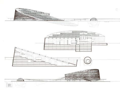 Gallery of AD Classics: Bibliotheca Alexandrina / Snøhetta - 14 Bibliotheca Alexandrina, Alexandria Library, Reading Room Design, Conceptual Model Architecture, Library Plan, Ancient Library, Terrace Building, Round Building, Library Of Alexandria