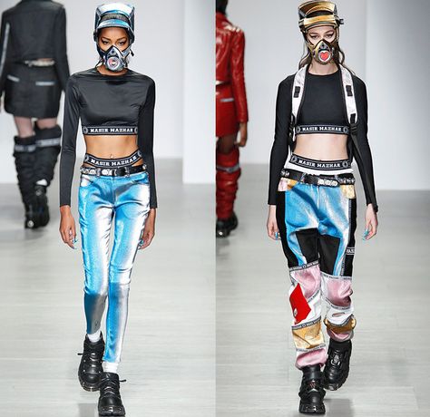 hip hop fashion around the world - Google Search Sweatpants Skirt, Nasir Mazhar, Runway Denim, Patchwork Backpack, Womens Streetwear, Womens Fashion Casual Chic, Womens Beach Fashion, Denim Jeans Fashion, Womens Fashion Casual Winter