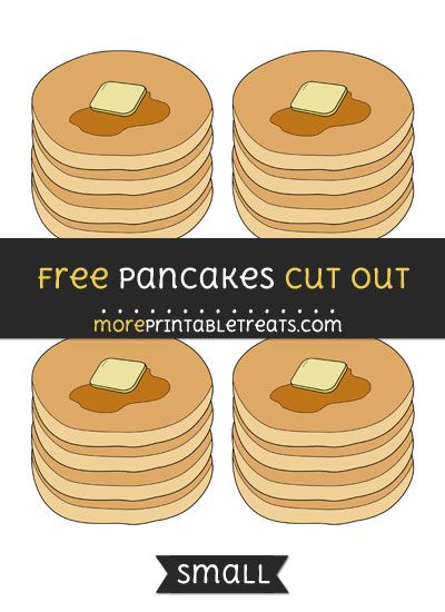 Free Pancakes Cut Out - Small Size Printable Pancake Printable Free, Pancake Bingo, Pancake Party Decorations, Preschool Breakfast, La Activities, Breakfast Theme, Birthday Breakfast Party, Breakfast Birthday, Pancake Party