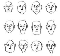 Face Shapes Face Shape Practice, Caricature Face Shapes, Character Face Shapes, Face Shapes Character Design, Drawing Face Shapes, Cartoon Tutorial, رسم كاريكاتير, Head Anatomy, Cartoon Drawings Of People