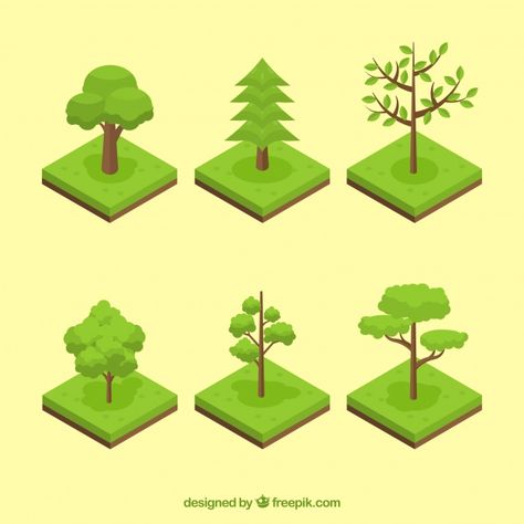 Isometric Entourage tree download link Isometric Tree, Pixel Plants, Jungle Tree, Isometric Drawing, Aircraft Interiors, Vector Trees, Tree Png, Isometric Art, Isometric Design