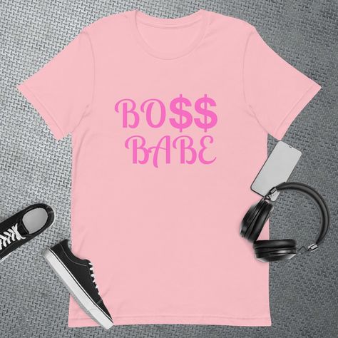 ARE YOU A BOSS BABE?💪✨ Elevate your style and make a statement with our exclusive Boss Babe T-shirt! Whether you’re out and about or just chilling, this tee is the perfect way to showcase your boss babe vibes. 🌟 Ready to join the Boss Babe movement? Click the link in my bio to shop now at Boss Babe Storenvy and add this must-have piece to your collection. Don’t miss out on the chance to rock this stylish and empowering look! 💖👚 #BossBabe #TshirtFashion #Empowerment #ShopNow #BossLife #Styl... Babe T Shirt, Boss Life, Just Chilling, The Boss, Boss Babe, Must Haves, Shop Now, T Shirt, Quick Saves