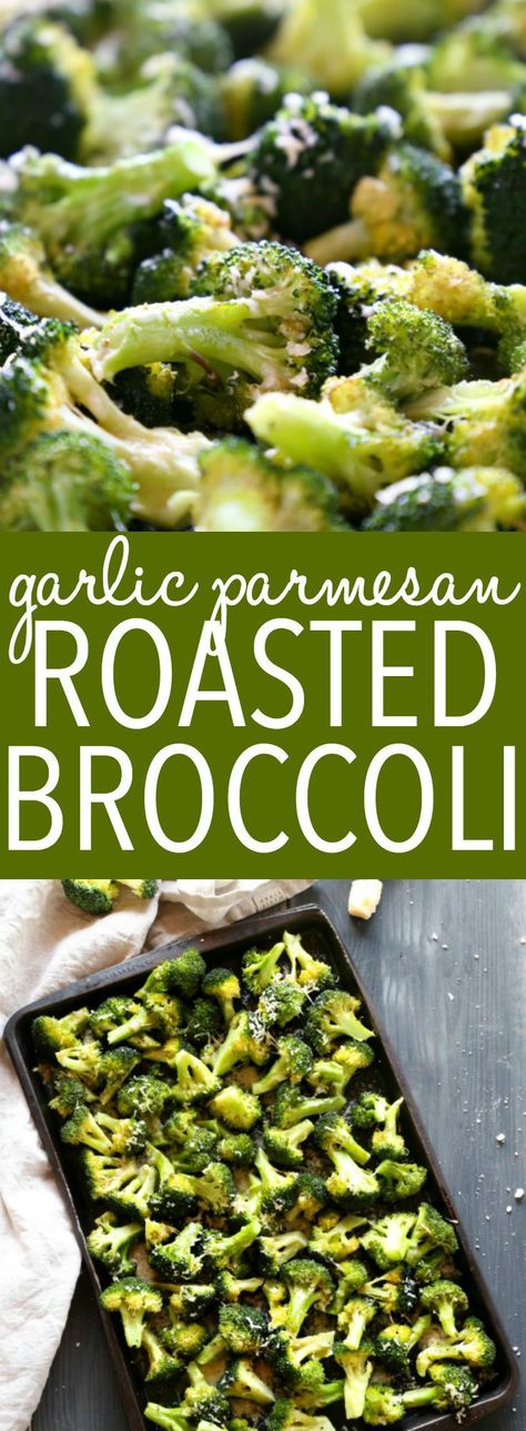 This Garlic Parmesan Roasted Broccoli is a quick and easy side dish that's healthy and delicious, and made with only 4 simple ingredients! It's a family favourite recipe that's the perfect holiday side dish, but it's delicious any time of the year! Recipe from thebusybaker.ca! #sidedish #roastedbroccoli #garlicparmesanbroccoli #easysidedishrecipe via @busybakerblog Skincare Food, Parmesan Roasted Broccoli, Holiday Side Dish, Holiday Side, Side Dish Recipes Easy, Easy Side Dish, Broccoli Casserole, Roasted Broccoli, Veggie Side Dishes