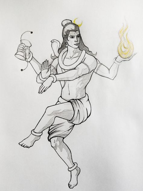 NATARAJ 🔱 . #shiv #shivaya #mahakal #rudra #neelakanta #subhankar #trilokinath #shankar #shambhu #hara #trilochan #bholenath #mahesh #art #artist #love #drawing #artwork #instagood #photooftheday #instagram #painting #picoftheday #illustration #artistsoninstagram #photo #sketch #pencildrawing #color #palanhar Shiv Ji Drawing Easy, Bholenath Sketch, Shiv Ji Sketch, Mahabharat Drawing, Bholenath Drawing, Shiv Ji Drawing, Mahakal Drawing, Easy Portrait, Easy Portrait Drawing