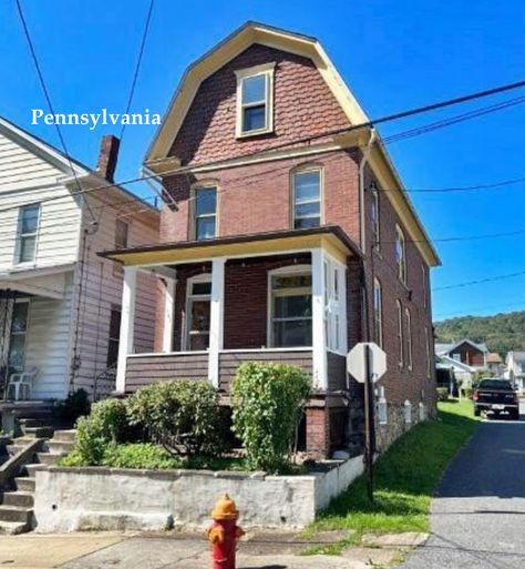 Very Nice Clean, Tidy and Cheap House in Pennsylvania $55K - Old Houses Under $50K Cheap House, Shotgun House, Cheap Houses, Corner Lot, Back Deck, Pocket Doors, West End, Virtual Tour, Old Houses