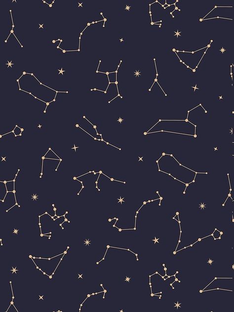 "Star Constellation" Scarf by NewWorldIsHere | Redbubble Constalation Stars, Constellation Pattern, Celestial Pattern, Star Constellation, Double Rainbow, Star Constellations, Paper Stars, Stars At Night, Moon Art