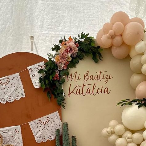 Cielito Lindo Baptism Theme Girl, Cielito Lindo Baptism Theme, Baptism Themes, Bautizo Ideas, Baby First Birthday Themes, Ideas Decoracion, Baptism Ideas, First Birthday Themes, Entrance Sign