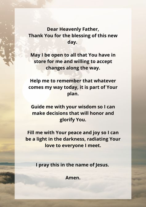 Early Morning Prayer To Start Your Day With God Start Your Day With God, Set An Intention, Prayer Of Thanks, Prayer Time, Wake Up Early, Christian Things, Mind Set, Prayer Times, Daily Thoughts