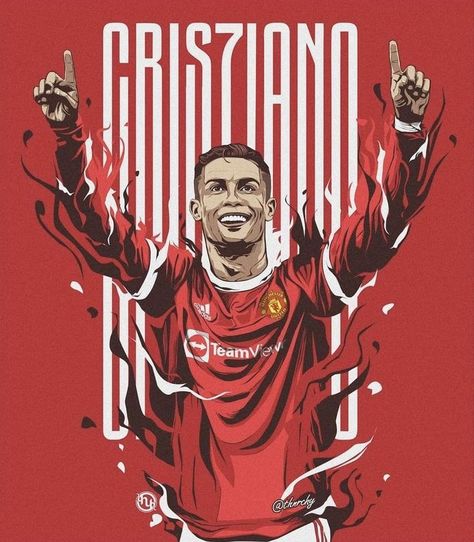 Cr7 Art, Cristiano Ronaldo Art, David Beckham Football, Cristiano Ronaldo Hd Wallpapers, Ronaldo Manchester, Soccer Drawing, Juventus Soccer, Cr7 Wallpapers, Football Drawing