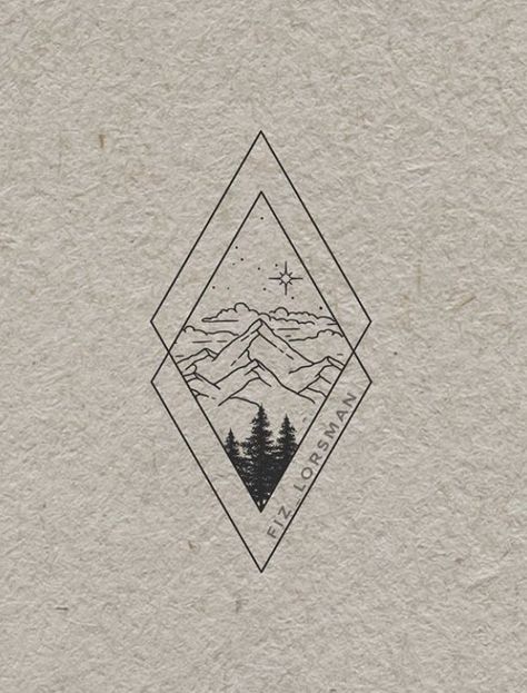 Moutain Tattoos, Sam Tattoo, 27 Tattoo, Geometric Mountain Tattoo, Mountain Tattoo Simple, Mountain Tattoo Design, Rune Tattoo, Hiking Tattoo, Triangle Tattoos