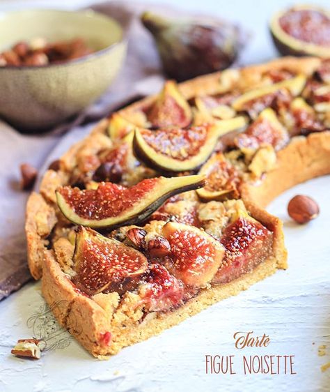 Dessert Fruits, Fig Tart, Desserts With Biscuits, Sweet Pie, No Cook Desserts, Batch Cooking, Fruit Desserts, Veggie Recipes, Easy Desserts