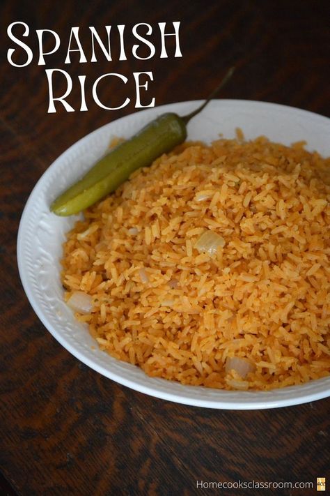 Spanish Rice Tomato Paste, Spanish Rice With Tomato Paste, Rice With Tomato Paste, Chicken Broth Rice, Homemade Spanish Rice, Spanish Rice Easy, Risotto Dishes, Spanish Rice Recipe, Rice Side