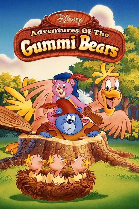 Gummy Bears Tv Show, Disney Gummi Bears, Star Kingdom, 1980s Memories, Best 80s Cartoons, Bears Cartoon, 80 Tv Shows, Gummi Bears, Old School Cartoons