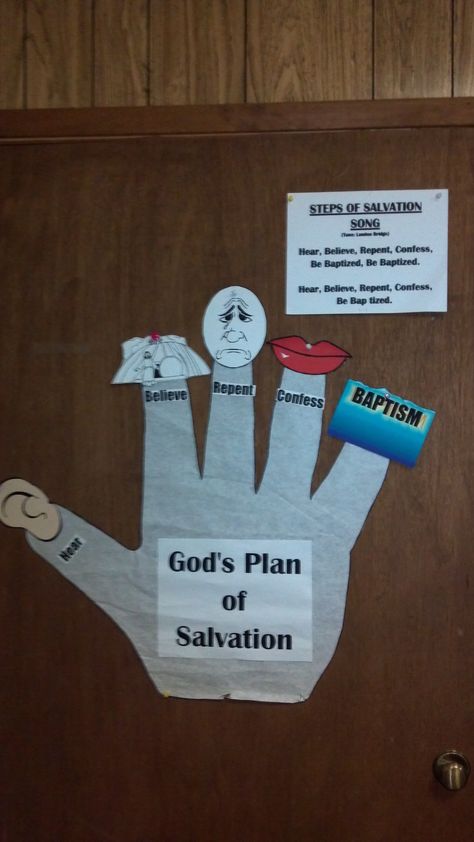 Salvation Craft, School Crafts For Kids, Bible Crafts Sunday School, Children Church, Children's Church Crafts, Plan Of Salvation, Preschool Bible, Sunday School Crafts For Kids, Bible School Crafts