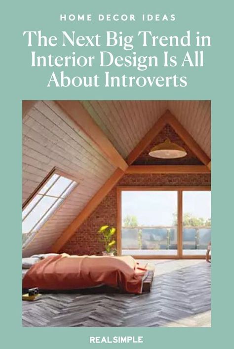 Designing with introverts in mind could create more relaxing, nourishing spaces for non-extroverts. Creating a quiet room at work or at home could help any introvert better recharge. Quiet Extrovert, Aesthetic At Home, Introverts After Socializing Funny, Naturally Introverted Selectively Extroverted, Introverts And Extroverts, Introverted Sensing, Apartment Decorating On A Budget, Quiet Room, Soft Palette