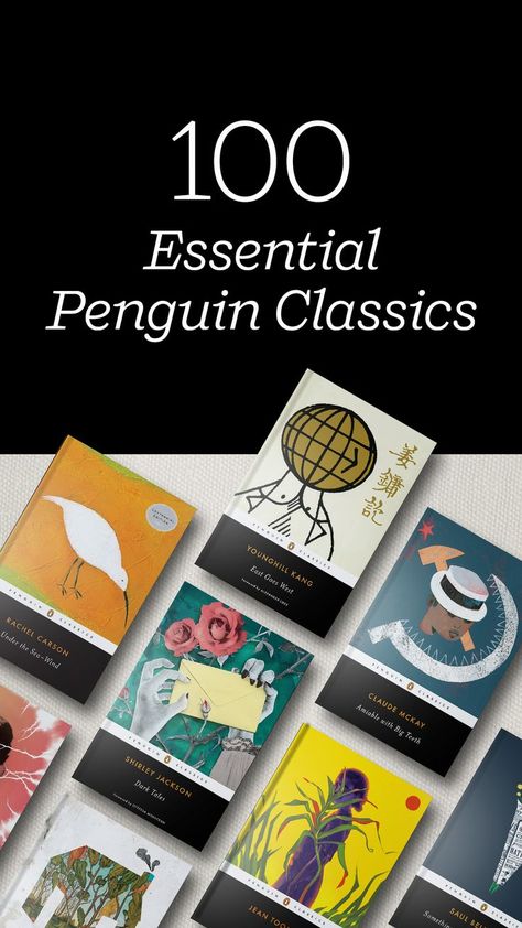 Fan of classic fiction or looking for a new read? Here's a list of important Penguin Classics. And if you're looking for even more timeless tales, pick up these classics by Black authors.#BooksThatFeelLikeFall #GoodFallBooks #FallBookRecommendations #HalloweenRomComBooks Penguin Collection Classic Books, Classic Fiction Books, Penguin Classics Collection, Best Literature Books, Penguin Classics Covers, Penguin Classics Books, Classic Literature List, Classic Books To Read List, Classic Literature Aesthetic