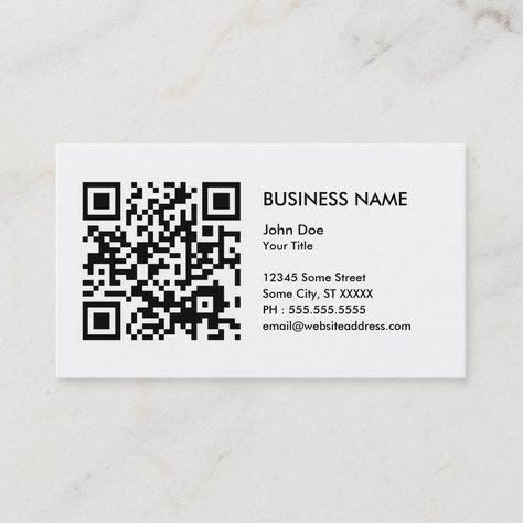 design your own QR code Calling Card Design, Office Creative, Social Media Business Cards, Qr Code Business, Business Card Stand, Cute Business Cards, Business Card Minimalist, Qr Code Business Card, Letterpress Business Cards