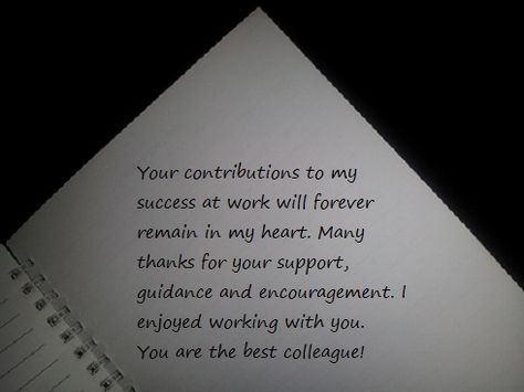 Thank You Message for Colleague (With Sample Letters) Mentor Thank You Note, Good Bye Note To Colleagues, Farewell Message To Colleague, All The Best Messages, Goodbye Email To Colleagues, Short Farewell Message For Coworker, Goodbye Message To Coworkers, Funny Farewell Quotes, Thank You Note For Colleague