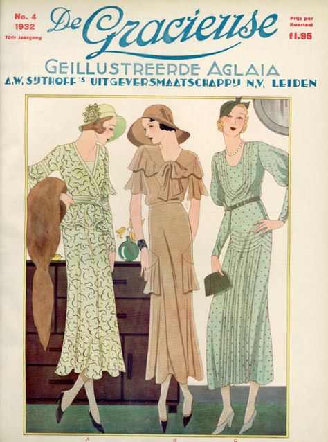 #1930s 1932 Tumblr 1932 Fashion, 1930s Sewing Patterns, 1930s Fashion Women, Vintage Fashion 1930s, 1930 Fashion, 1930s Dress, 30s Fashion, Vintage Dress Patterns, 1930s Fashion