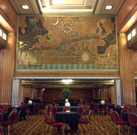 Art Deco Reception, Queen Mary Ship, Hollywood Art Deco, Benedict Society, Rms Queen Elizabeth, Cunard Line, Art Deco Bedroom, Concrete Architecture, Cruise Liner