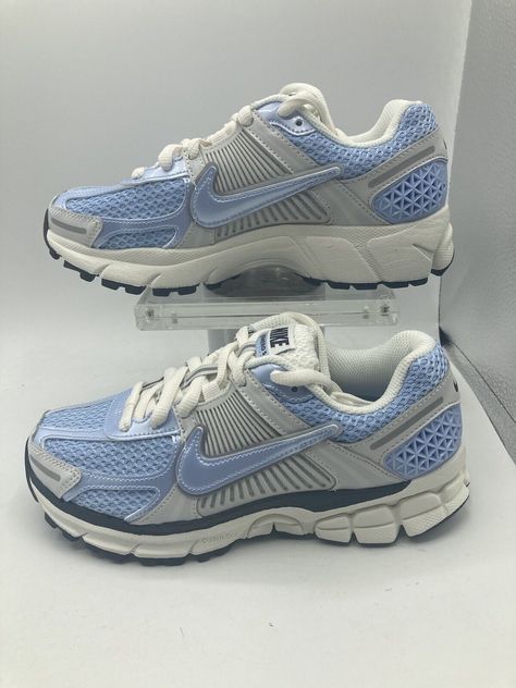 Nike Zoom Comers 5 Royal Tint Photon Dust FJ4588-025 (Women’s) Size 5.5. Shipped with USPS Priority Mail. Cute Designer Shoes, Vomero 5 Outfit Woman, 2024 Shoes Trends Women, Nikes For Women, Nike Vomero 5 Outfit, Vomero 5 Outfit, Retro Nike Shoes, Air Zoom Vomero 5, Bedazzled Shoes Diy