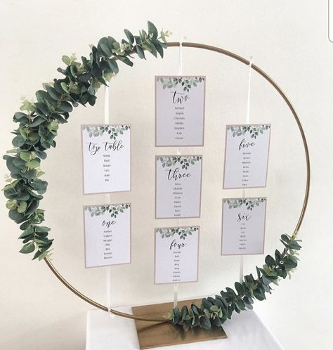 Eucalyptus Seating Chart, Diy Sage Green Wedding Decor, Wedding Eucalyptus Decor, Minimalistic Wedding Decor, Tafel Decor, Sage Wedding, Sage Green Wedding, Future Wedding Plans, Summer Decorating Ideas