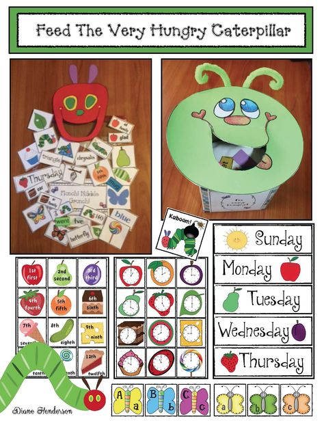 cover vhc jumbo pkt copy Hungry Caterpillar Games, Caterpillar Activity, Caterpillar Crafts, Days Of The Week Activities, Butterfly Activities, Maths Classroom, Caterpillar Activities, Butterfly Games, The Very Hungry Caterpillar Activities