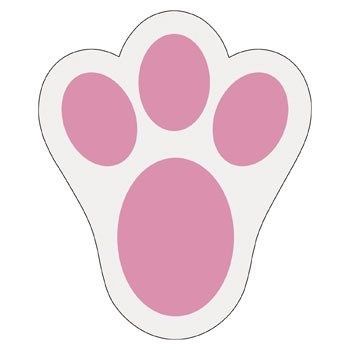 bunny paw print - for template? | Other Seasonal DIY and Crafts ... Paw Template, Easter Bunny Template, Bunny Paws, Easy Yarn Crafts, Bunny Templates, Easter Hunt, Easter Bunny Basket, Easter Art, Easter Crafts Diy