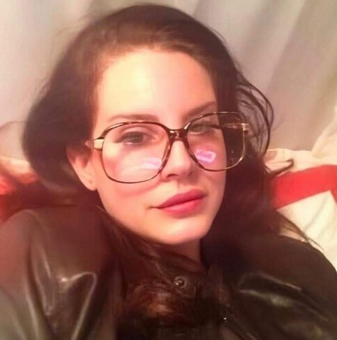 Lana del Rey with cute glasses Lana Del Rey, A Woman, On Instagram, Instagram