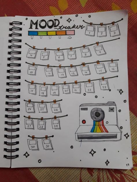 Camera Bullet Journal, Scrap Journal, Journal 2024, Bullet Journal Ideas Templates, Camera Setup, Artwork Wallpaper, Photography Themes, Polaroid Camera, Doodle On Photo