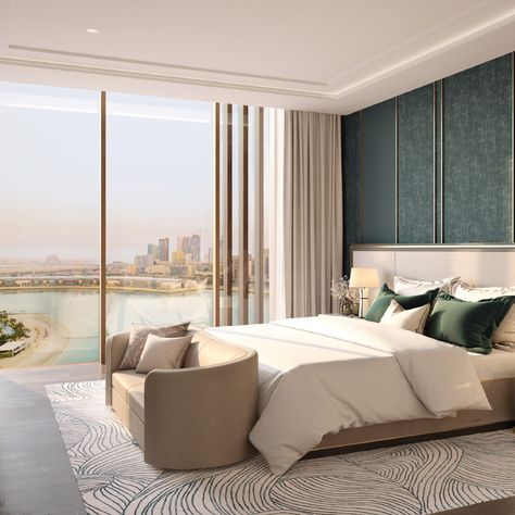 Four Seasons Residence Bahrain Bay - Rive Gauche | Luxury Interior Design | London Luxury Penthouse Apartment, Technical Architecture, Interior Design London, Luxury Penthouse, Traditional Interior Design, Ensuite Bathrooms, Penthouse Apartment, Cinema Room, Outdoor Retreat