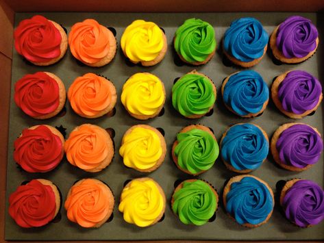 Healthy Kids Party Food, Easy Kids Party, Rainbow Themed Birthday Party, Rainbow Parties, Simple Birthday Decorations, Rainbow Cupcakes, Kids Birthday Themes, Rainbow Food, Kids Party Food