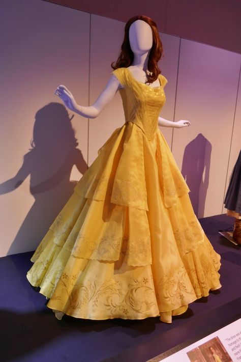 Emma Watson Beauty and the Beast Belle gown Belle Gown Beauty And The Beast, Beauty And The Beast Dresses, Belle Dress Beauty And The Beast, Belle Prom Dress, Belle Beauty And The Beast Dress, Belle Yellow Dress, Beauty And The Beast Stage Costumes, Matric Ball Dresses, Belle Inspired Dress