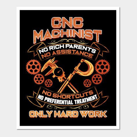 Cnc Machinist, Print Design, Art Print, Art Prints, Funny, Wall, Gifts, Quick Saves, Art