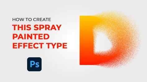 How to create this spray painted effect type in Photoshop Effect Photoshop, Paint Effects, Photoshop Illustrator, Spray Paint, To Create, Doodles, Spray, Photoshop, Paint