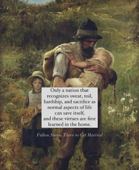 Slow Motherhood, Fulton Sheen, Seasonal Living, Catholic Quotes, Wonderful Words, Quotable Quotes, Catholic Church, Great Quotes, Beautiful Words