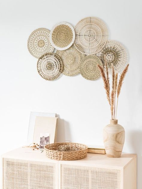 Raffia Mirror, Room Wall Colors, Scandi Boho, Style Deco, Lounge Decor, Beige Walls, Diy Crafts Hacks, Boho Interior, Boho Living Room