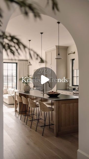 Addison Interior Design on Instagram: "2024 kitchen trends that I feel have a timelessness to them. The overall style is European with the wood tones and marble gives a soft and warm feel to your kitchen space. Makes for an inviting elegant experience.

What will your 2024 kitchen look like?

Designs by @lt_homes @blancmarineliving @eyeswoon @anthologyinteriors @studiomcgee design and digest, Karalayne

#yourstyle #style #stylish #kitchentrends #2024 #interiordesign #kitchendesign #interior #design #interiordecor #interiorinspo #interiorstyling #interiordecorating #interiorlovers #interior4all #interiordecoration #kitcheninspiration #kitchenremodel #kitchengoals #kitcheninspo #kitchenware #kitchenrenovation #2024kitchentrends #2024kitchen #kitchen 

Kitchen, interior design, kitchen design Overall Style, Kitchen Aesthetics, 2024 Kitchen, European Elegance, Kitchen Upgrades, Wood Tones, Kitchen Trends, Into The Future, Kitchen Space