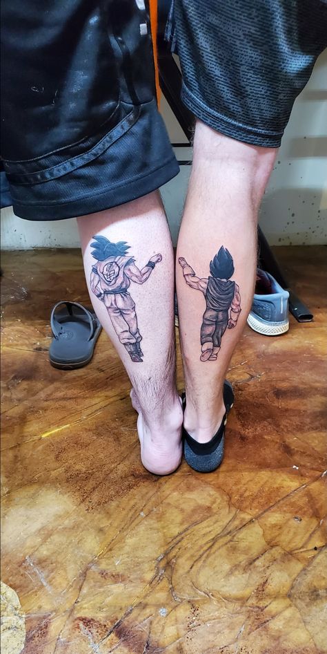 Goku and Vegeta fist bumping tattoo Best friends Dragon Ball Z Matching Dragon Ball Z Tattoo, Dragon Balls Tattoos, Dragonball Super Tattoo, Goku Symbol Tattoo, Dragon Ball Matching Tattoo, Bulma And Vegeta Tattoo, Best Friend Tatooes, Dragon Ball Z Dragon Tattoo, Matching Anime Tattoos Best Friends