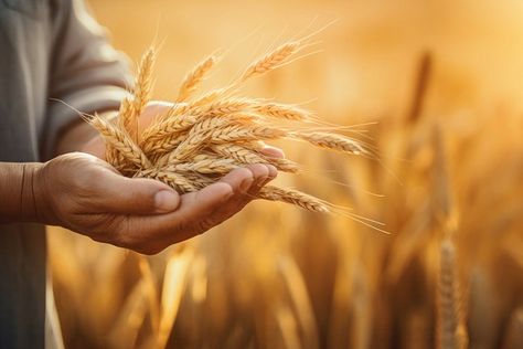 Wheat Plant, Grain Field, Agriculture Background, Countryside Photos, Wheat Rice, Hand Images, Hands Holding, Rice Grain, Hand Holding