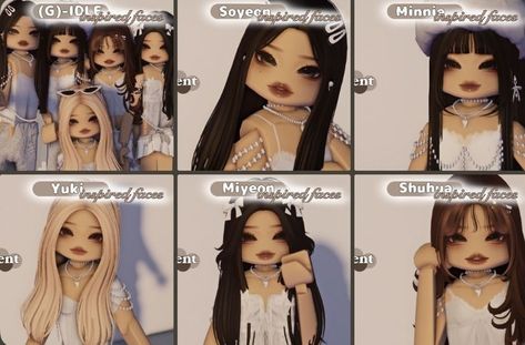 Korean Roblox Outfits Codes, Rh Dance Studio Face Codes, Face Code Brookhaven, Rh Studio Id Codes Kpop, Rh Studio Id Codes, Kpop Roblox Id Codes, Rh Dance Studio Outfit Codes, Roblox Face Codes, Kpop Dance Practice Outfits