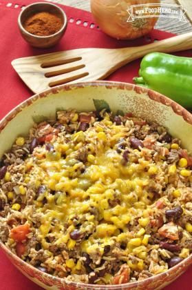 Split Pea Salad, Hamburger Skillet, Recipe With Beans, Electric Skillet Recipes, Skillet Dinner Recipes, Hamburger Stew, Split Peas, Electric Skillet, Skillet Dishes