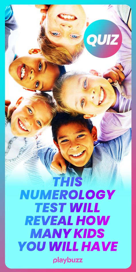 This Numerology Test Will Reveal How Many Kids You Will Have - Each number has a special energetic signature that can tell you specific information about yourself. Things like who you will marry, what your inner dream is and even how many kids you will have! Choose your numbers and we'll see what happens. ************ Playbuzz Quiz Quizzes Buzzfeed Quiz Wedding Birth Love Children How Many Kids Should I Have, How Many Kids Will I Have Quiz, Information About Yourself, Baby Quiz, School Quiz, Test For Kids, Quizzes Buzzfeed, Take A Quiz, Playbuzz Quiz