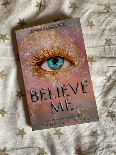 #books #aesthetic Believe Me Book, Believe Me Tahereh Mafi, Book Tbr, Books Tbr, Bookshelf Inspiration, Tahereh Mafi, Shatter Me Series, Academia Fashion, Little Library