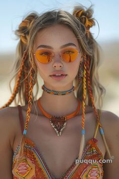 Burning Man Hairstyles, Boho Rave Outfit, Baft Moo, Coachella Ootd, Burning Man Hair, Ibiza 2024, Bass Canyon, Disco Biscuits, Outfit Coachella